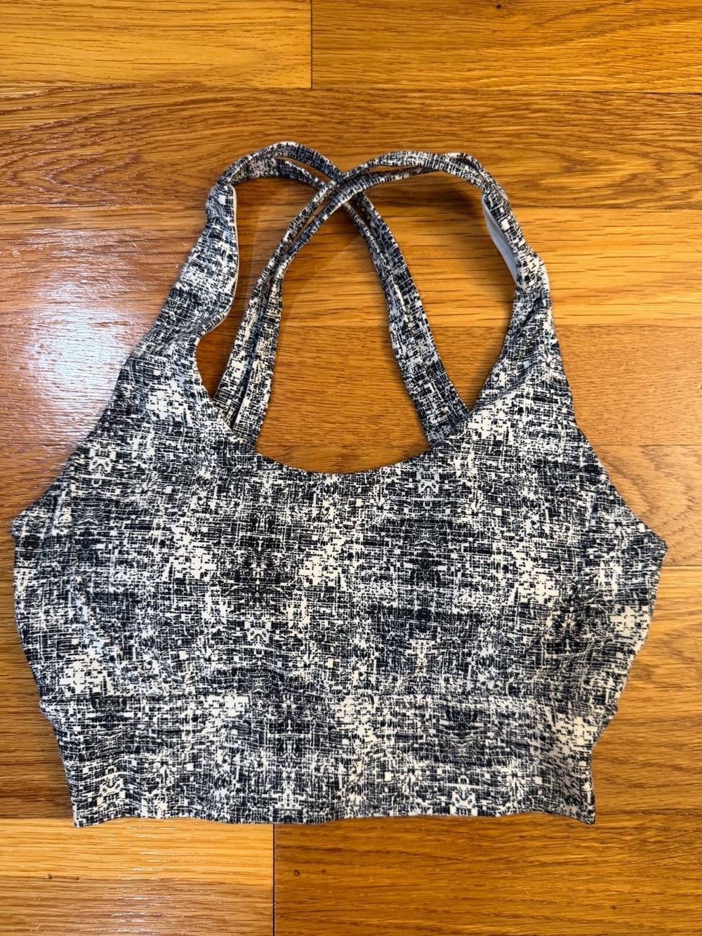 BuffBunny Collection Sports Bra in Black/White - Size XS